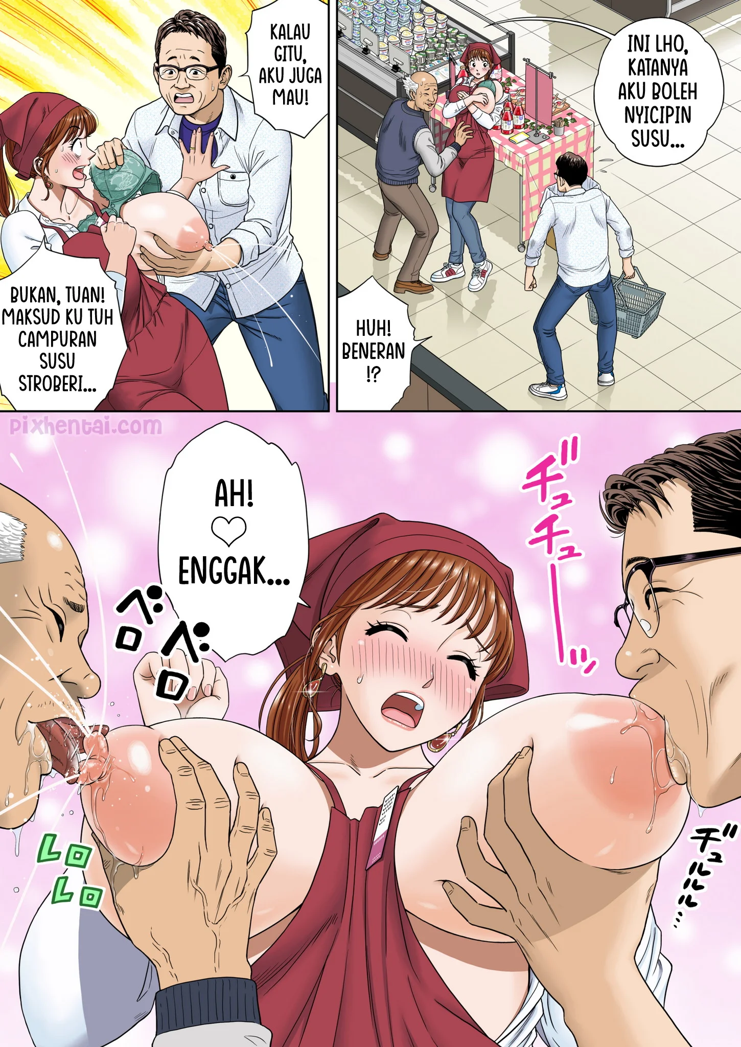 Komik hentai xxx manga sex bokep Go Shishoku Ikagadesuka 6